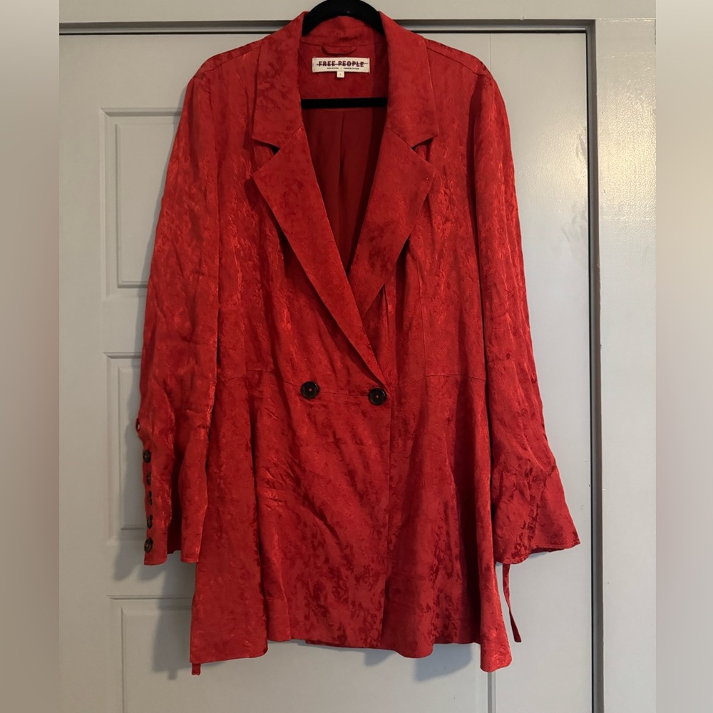 Free People Red Mini Dress